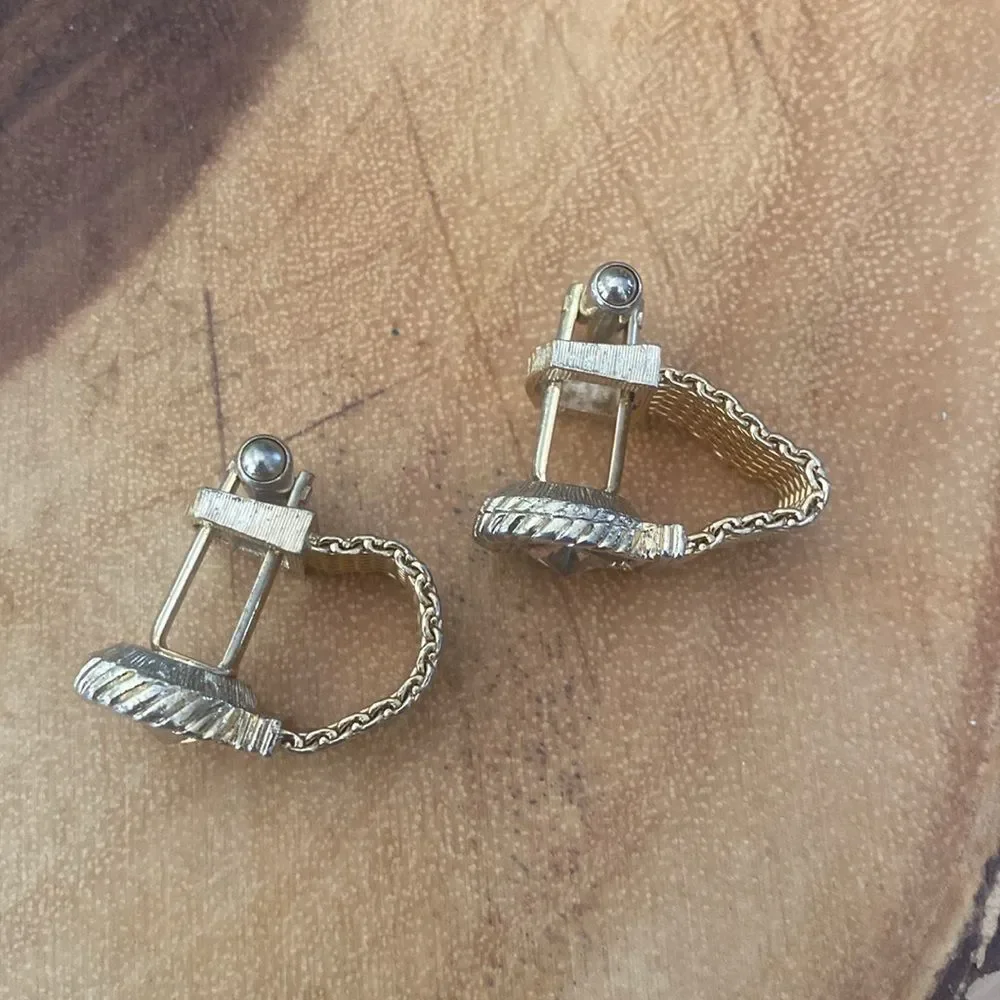 Swank wrap around Cufflinks